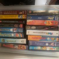 Videocassette Disney e DVD Dragonball e Pokemon