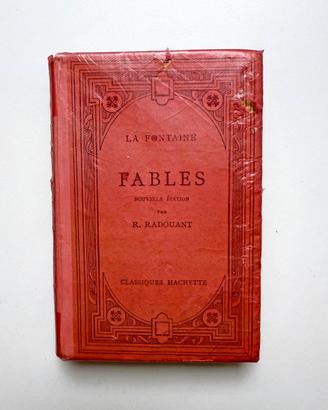 Fables La Fontaine vintage (Hachette)