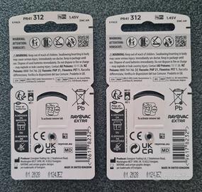 Rayovac Extra 312 pile apparecchi acustici