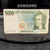 banconote antiche 5000 lire