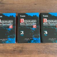 Dizionario Medico Enciclopedico Taber 3 volumi