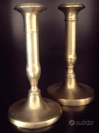 2 porta candela vintage