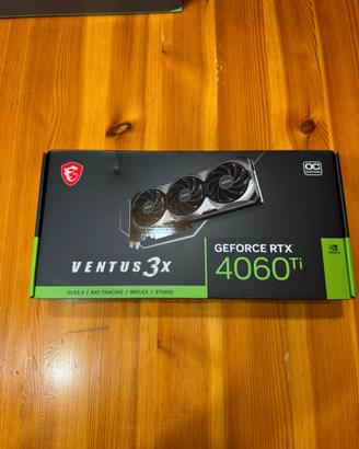 MSI GeForce RTX 4060 Ti Ventus 3X 8G OC