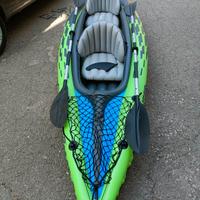 Canoa challenger due posti  più pompa ele