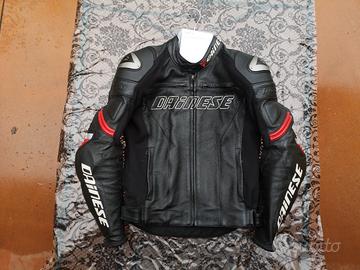 giacca moto 46 dainese uomo in pelle