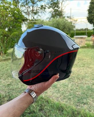 Casco Scorpion EXO-S1 Taglia S Grigio, nero, rosso