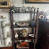 Etagere libreria in noce