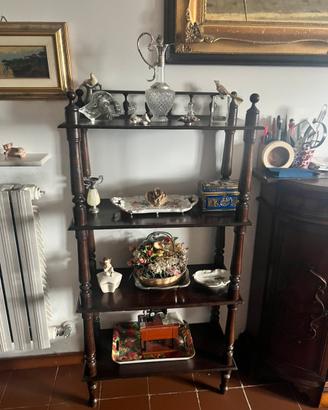 Etagere libreria in noce