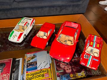 Lotto 4 Bburago 1/24 e 1/18