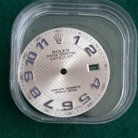 QUADRANTE DIAL ROLEX DATEJUST 36MM SILVER BLU