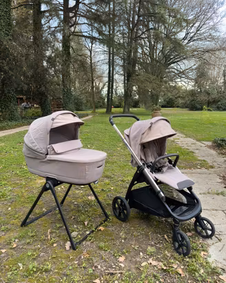 Duo Inglesina Aptica Beige 2024 + stand up