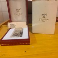 ACCENDINO CARTIER MUST DE CARTIER GODRON ARGENTE