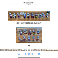 Sorpresine Kinder DIE HAPPY HIPPO COMPANY lotto