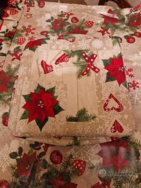 Tovaglia Natalizia più cuscini 