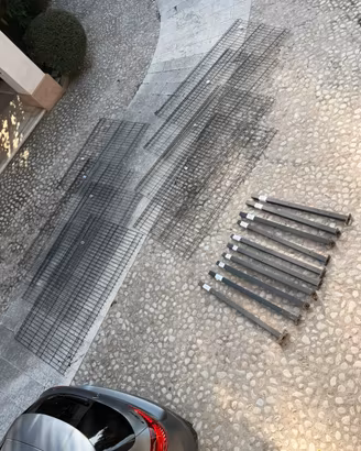 Recinzione in acciaio