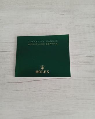 Rolex Garanzia World