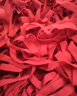 Elastico rosso piatto 6mm 