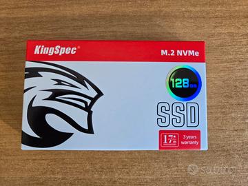 NUOVA KingSpec SSD M2 128GB  pci-e disco 2242