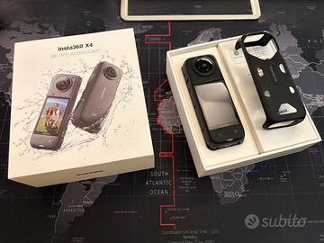 Insta360 x4 condizioni PERFETTE + Water Mount