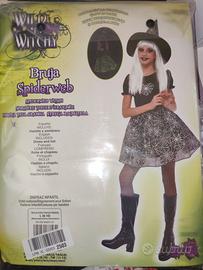 costume Halloween Strega Ragno Brilla buio 8/10
