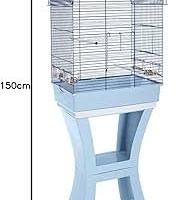 Gabbia canarini / pappagalli con supporto