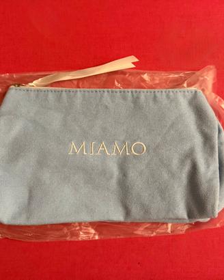 Pochette/necessaire Miamo color azzurro