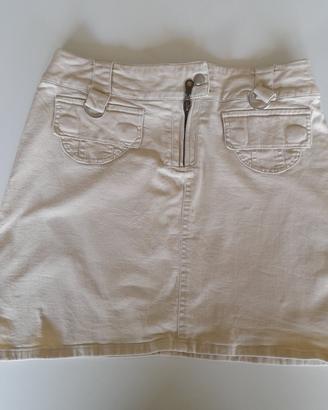 Minigonna beige  Motivi