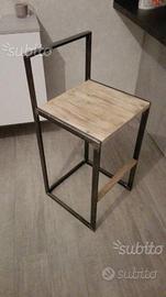 Sgabello in ferro