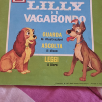 Disco_libro Lilli e il Vagabondo, Walt Disney