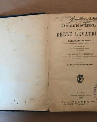 Manuale di OSTETRICIA - 1885
