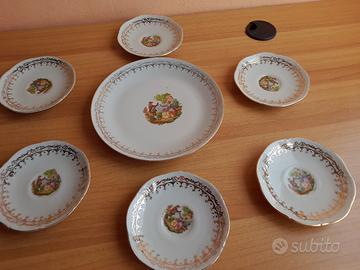 SERVIZIO PIATTI FRUTTA/DOLCE 7 PZ SCHIRNDING 