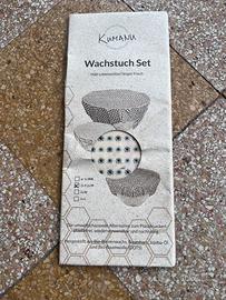 Tessuti cera d’api coperchi