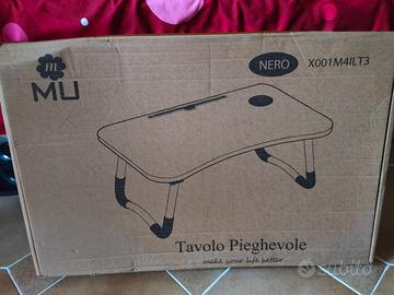 tavolino pieghevole da letto