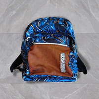 Zaino Seven nero blu arancione fluo primaria