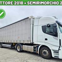 IVECO STRALIS 510 + semirimorchio centinato