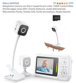 Babyphone NUOTUN 1080P con Clip