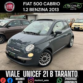 FIAT 500 C 1.2 BENZINA GUCCI 2013 OK NEOPATENTATI