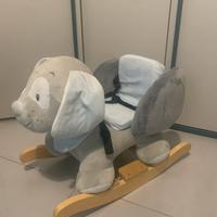 Dondolo a forma di cane Nattou