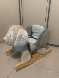 Dondolo a forma di cane Nattou