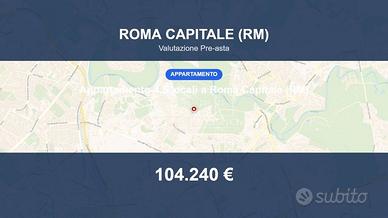 Immobile in asta di 75 m² a Roma