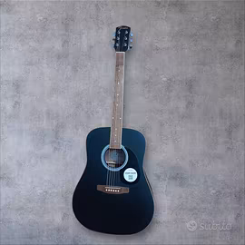 Fender FA-25 Black Acoustic Guitar 6 String