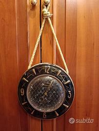 Orologio parete corda nautica barca ann 50 vintage