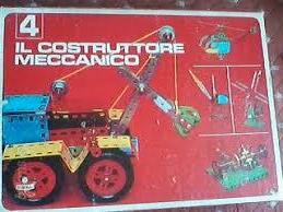 GIOCHI educ.VINTAGE Tavolo e costruzioni.Dai '50s