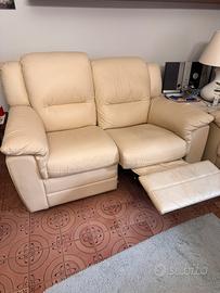 Divano Doimo in pelle – 2 posti