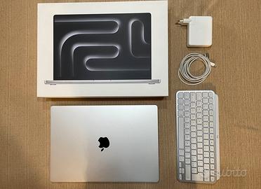 MacBook Pro M3 16” + Garanzia  + Tastiera Omaggio