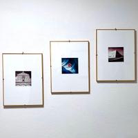 5 cornici in Legno con foto artistiche originali