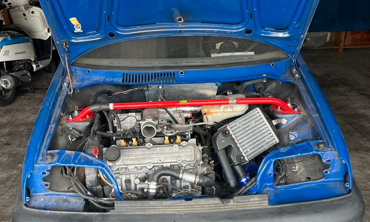 Fiat cinquecento swap 1.4 punto gt/uno turbo