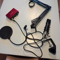 Interfaccia audio e microfono