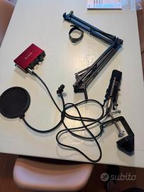 Interfaccia audio e microfono