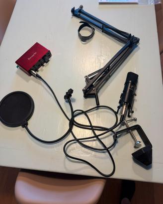 Interfaccia audio e microfono